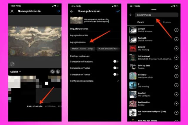 Cómo agregar canciones que no están en Instagram y sorprender a tus seguidores Cómo agregar canciones que no están en Instagram y sorprender a tus seguidores